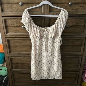 MOD on Trend Lavender print mini dress. Small. Never worn with tags